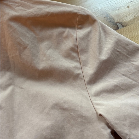 LC Lauren Conrad Short Trench Coat Size Small Cream Tan EUC - Picture 16 of 16